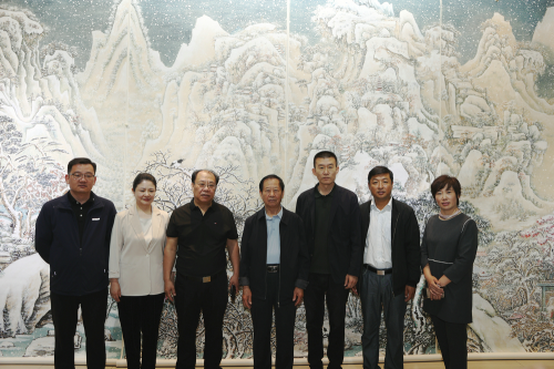 周鹏飞毛体书法·大写意画艺术大展在德州董子文化街美术馆开幕