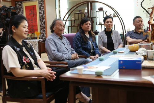 周鹏飞毛体书法·大写意画艺术大展在德州董子文化街美术馆开幕